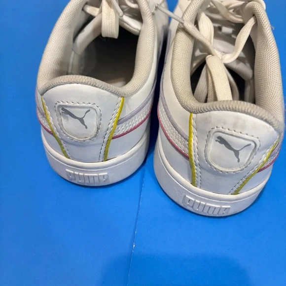 Puma Women’s Classic White Sneakers - Picture 6 of 11